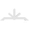Ekena Millwork Vanguard Architectural Grade PVC Gable Bracket, 96"W x 40"H x 6"D x 6"F, 10/12 Pitch GBP096X40X0606VAN00 - alternate 2